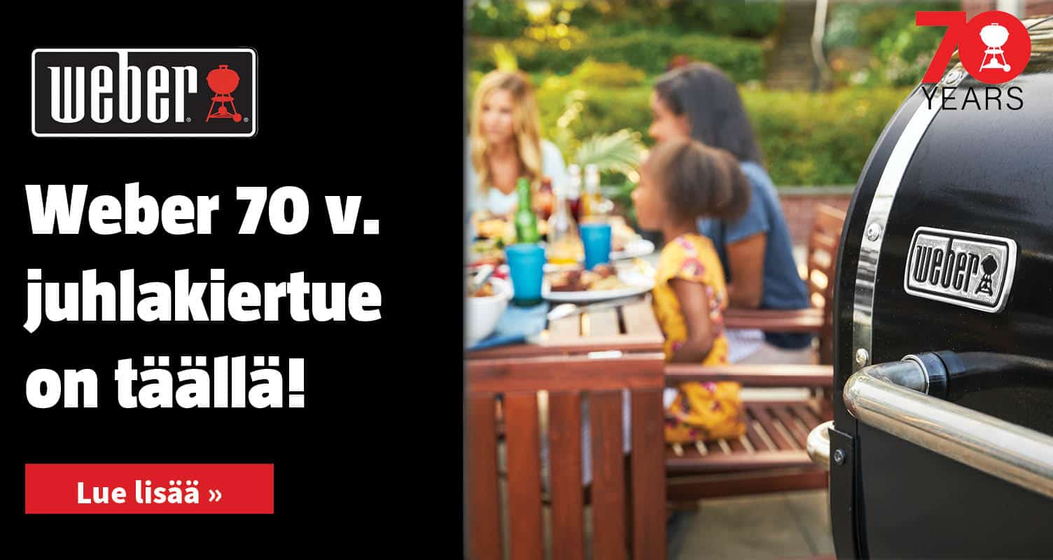 Weber 70 v. juhlakiertue Weber 70 v. juhlakiertue