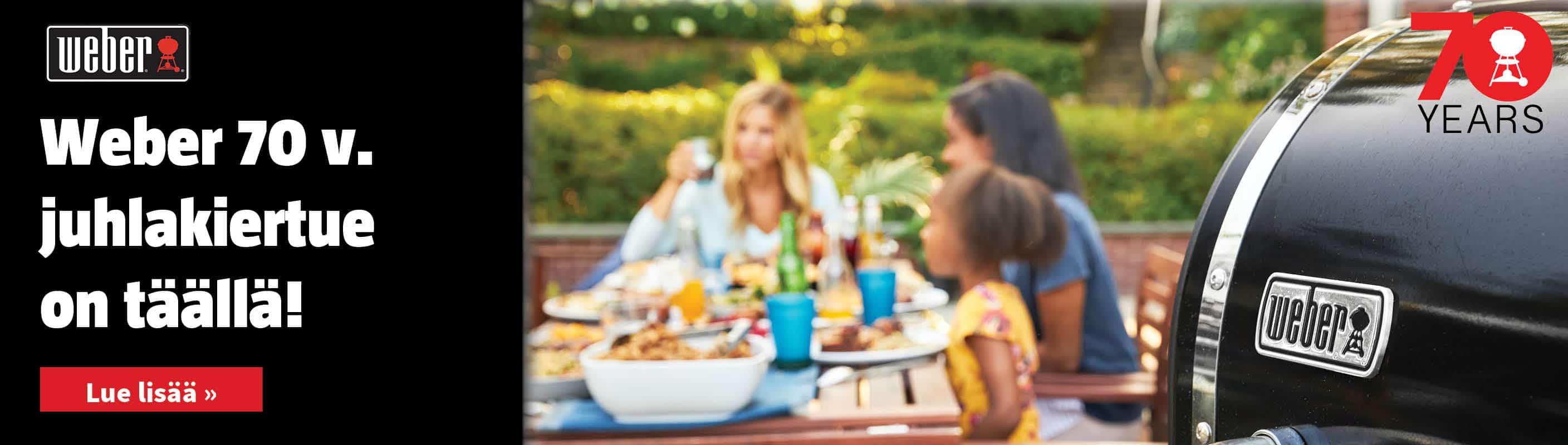 Weber 70 v. juhlakiertue Weber 70 v. juhlakiertue